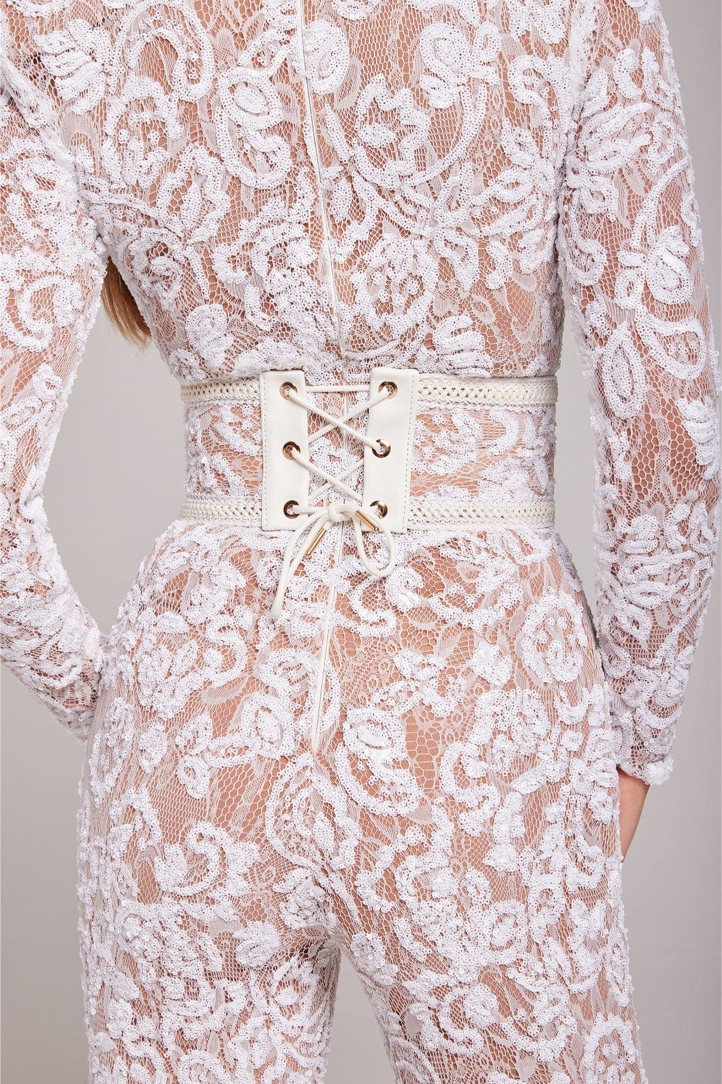 Tonifa - Eleganter Spitzen Jumpsuit